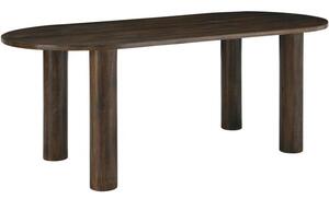 Oválny jedálenský stôl z mangového dreva Grow