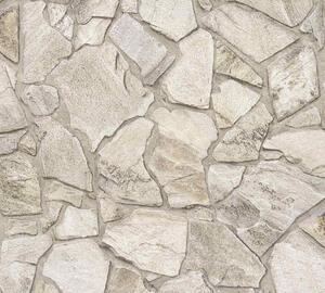 A.S. Création | Vliesová tapeta na stenu Terra 3893-12 | 0,53 x 10,05 m | béžová, krémová, hnedá