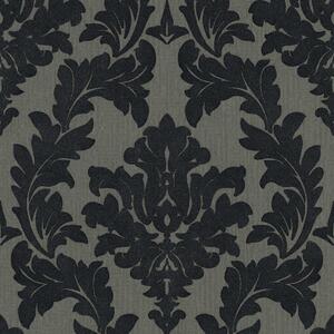 A.S. Création | Vliesová tapeta na stenu AP Finest 33580-5 | 0,53 x 10,05 m | čierna, šedá