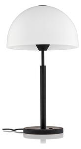 Rothfels Laurena stolová LED lampa, sklo, čierna