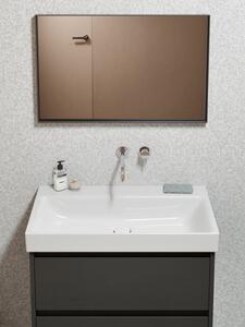 GSI, NUBES keramické umývadlo 120x50 cm, 2 otvory, biela ExtraGlaze, 9624211