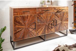 Komoda 40525 160cm Wood Art Drevo Mango Hnedá-Komfort-nábytok