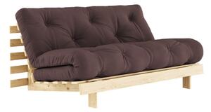 Hnedá rozkladacia pohovka 160 cm Roots - Karup Design