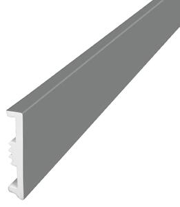 Lišta soklová HDPS Arbiton STIQ XL ST810 Tmavo-sivá 272 80x15x2200 mm