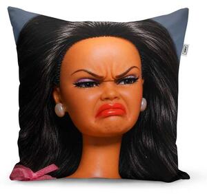 Sablio Vankúš Nahnevaná Barbie - Meme Barbie: 40x40 cm