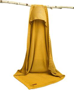 Sensillo Deka s kapucňou Bambusová Darčeková Jednofarebná 90 x 85 cm Farba: Tmavosivá