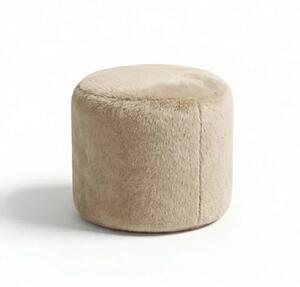 Sablio Taburetka Circle SOFTY - Sand - 38x48 cm