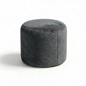 Sablio Taburetka Circle SOFTY - Graphite - 38x48 cm