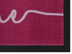 Hanse Home Collection koberce Protišmyková rohožka Printy 105379 Pink - 40x60 cm