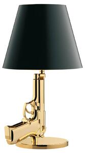 FLOS Beside Gun dizajnová stolná lampa zlatá