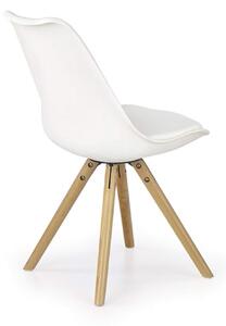 Jedálenská stolička K201 - biela