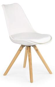 Jedálenská stolička K201 - biela