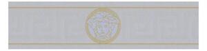 A.S. Création | Vliesová bordúra na stenu Versace 93522-5 | 13,3 cm x 5 m | zlatá, šedá