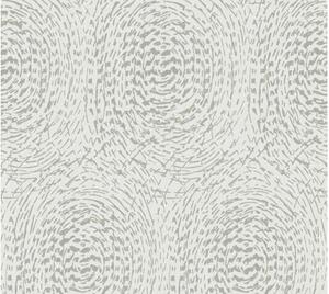 A.S. Création | Vliesová tapeta na stenu Alpha 33373-3 | 0,53 x 10,05 m | béžová, metalická