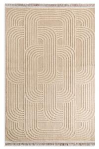 Dekorstudio Koberec s BOHO vzorom LINEA2, béžový Rozmer koberca: 50x80cm