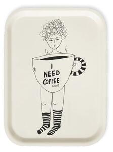 Servírovacia tácka Coffee Now 27 x 20 cm
