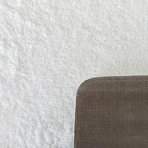 Moderný koberec SHAGGY CAMIL - biely