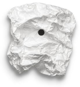 Nástenné Svietidlo FLOS, Maap W1, stmievateľné, Biela, Obývacia izba, Tkanina / Textil, Dizajnový