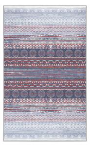 Fialovo-sivý prateľný koberec 80x150 cm Vintage Stripe – Mila Home