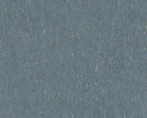 A.S. Création | Vliesová tapeta na stenu Smart Surfaces 39562-1 | 0,53 x 10,05 m | modrá, zlatá