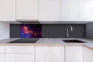 DIMEX | Dibond doska za kuchynskú linku | DBW-06040-236 Farebná galaxia | 60 x 40 cm