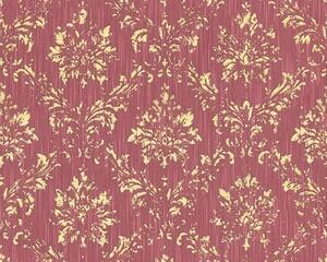 A.S. Création | Vliesová tapeta na stenu Metallic Silk 30662-6 | 0,53 x 10,05 m | červená, zlatá