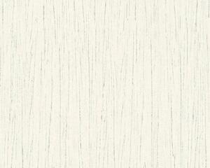 A.S. Création | Vliesová tapeta na stenu Flavour 36452-1 | 0,53 x 10,05 m | metalická, biela, šedá