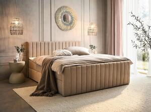 AMERICKÁ POSTEĽ, 160/200 cm, béžová Boxxx - Online Only spálne, Online Only