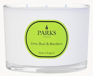 Trojknôtová vonná sviečka Vintage Aromatherapy (Lime, Basil & Mandarin)