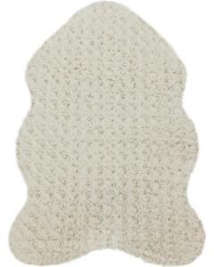 UMELÁ KOŽUŠINA, 60/90 cm, biela Boxxx - Koberce