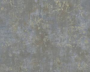 A.S. Création | Vliesová tapeta na stenu Stories of Life 39670-1 | 0,53 x 10,05 m | šedá, krémová, hnedá, zlatá