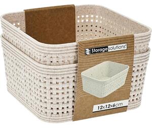 Storage Solutions Súprava 2 ks úložných košov Virea béžová