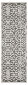 NORTHRUGS - Hanse Home koberce Behúň Twin Supreme 104128 Grey / Cream – na von aj na doma - 80x250 cm