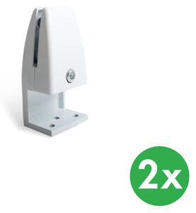 Držiak akustického paravánu, 2 ks, typ C, biely