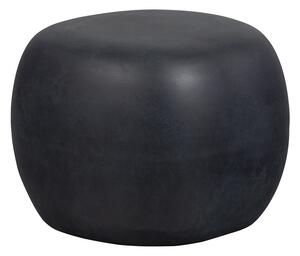 MUZZA Konferenčný stolík Pebble 50 x 50 cm antracit