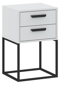 Nočný stolík Muros V40A, biela