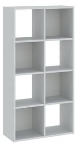 Regál Sinde 2x4, biela