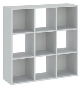 Regál Sinde 3x3, biela