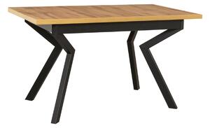 Rozkladací jedálenský stôl 4 Ikon 140-180x80 - dub wotan