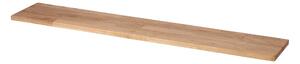 Atmowood dubová polica 100 cm - spodné kovanie Kovanie: Bez kovania