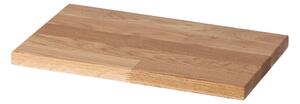 Atmowood dubová polica 30 cm - spodné kovanie Kovanie: Bez kovania