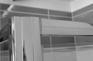 Mereo Sprchové dvere pivotové, Mistica, 80 cm, chróm ALU, sklo Číre Variant: Sprchové dveře pivotové, Mistica, 80 cm, chrom ALU, sklo Čiré