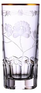 Bohemia Crystal Ručne brúsené poháre na vodu a nealko 350ml (set 2ks)