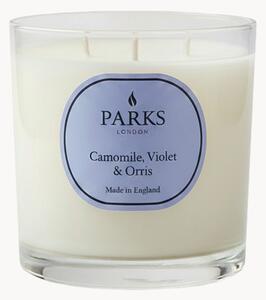 Ručne vyrobená trojknôtová vonná sviečka Vintage Aromatherapy (Lavender, Chamomile & White Musk)