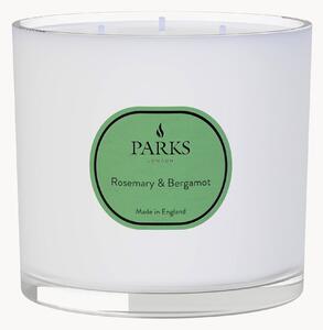 Ručne vyrobená trojknôtová vonná sviečka Vintage Aromatherapy (Rosemary, Bergamot & Lavender)