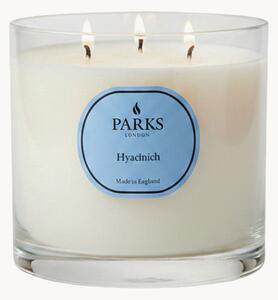 Ručne vyrobená trojknôtová vonná sviečka Vintage Aromatherapy (Hyacinth, Green Florals & White Musk)