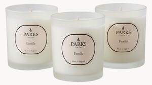 Ručne vyrobené vonné sviečky Vintage Aromatherapy (Vanilla, Tonka Bean & Warm Musk), 3 ks