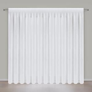 Dekorstudio Záclona ELPIDIA s riasiacou páskou 350x250cm - biela