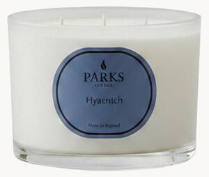 Ručne vyrobená trojknôtová vonná sviečka Vintage Aromatherapy (Hyacinth, Green Florals & White Musk)