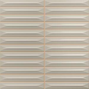 Obklad Vilar Albaro Arrow greige 20x20 cm reliéfna ARROW151GRE
